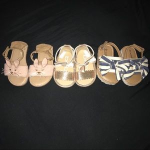 Baby Girl Sandals Bundle